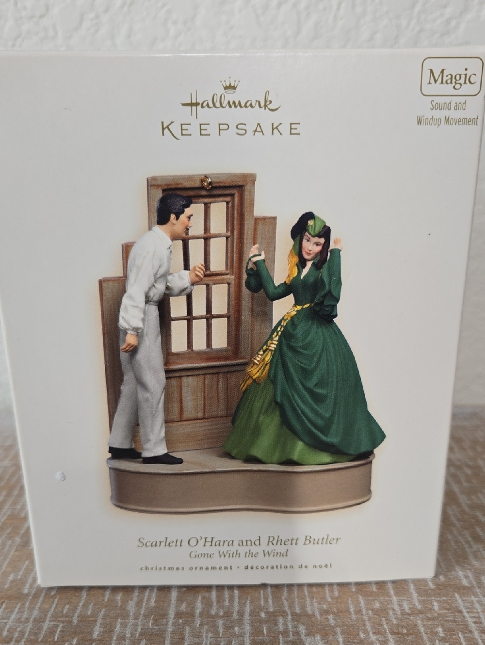 Hallmark Keepsake Gone With The Wind Ornament. Scarlett O'hara And Rhett Butler